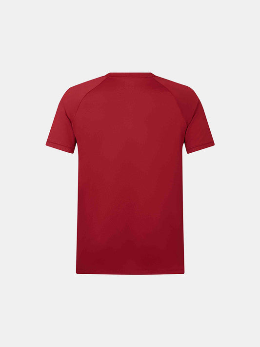 British Irish Lions Mens Red Poly Polo